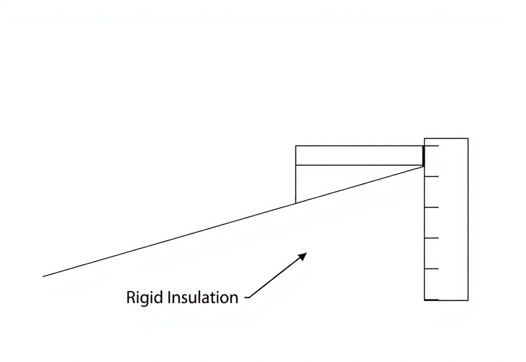 Coupe technique terrasse