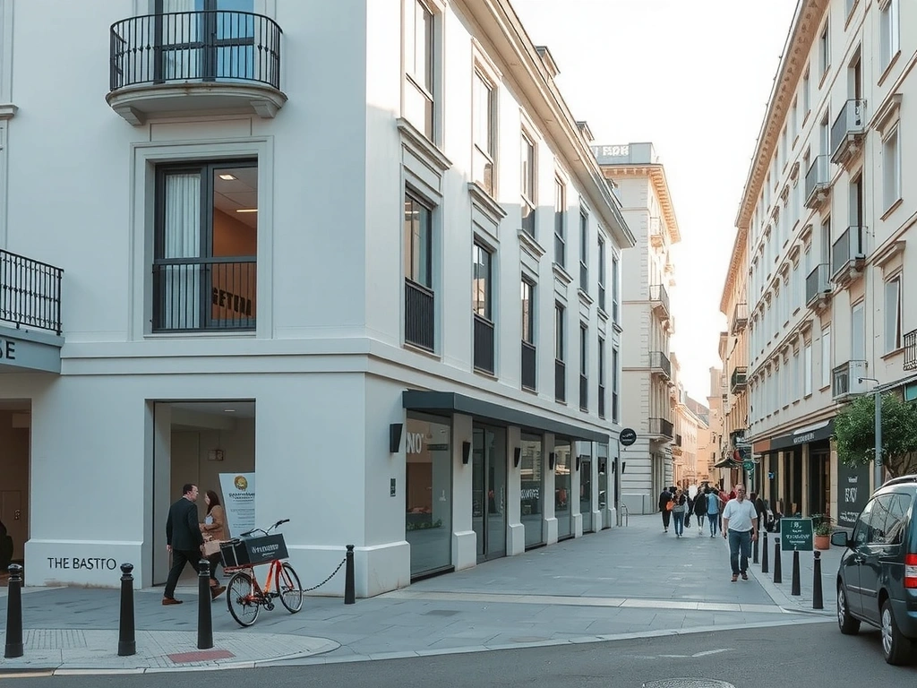 Façade du bureau constructfront à Nice